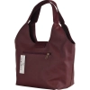 Laura Biaggi torebka klasyczna shopper skóra ekologiczna bordowa-102174